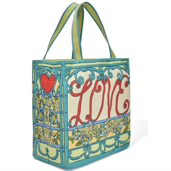 New Large Brighton A Winter's Love Tote. - Picture 6 of 16